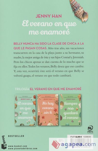 EL VERANO EN QUE ME ENAMORE JENNY HAN 9788408258643