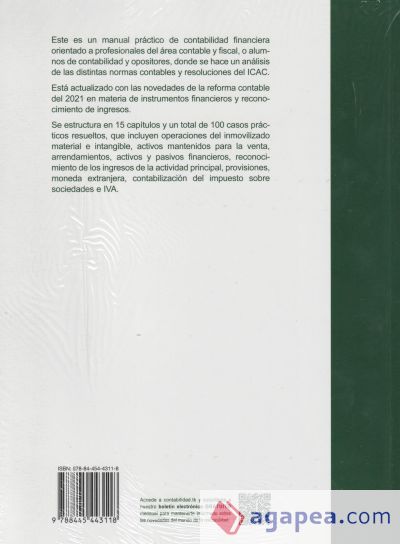 Comentarios Y Casos Practicos Del Plan General De Contabilidad Anna