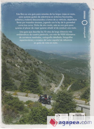 GRANDES RUTAS EN MOTO ESPAÑA Y PORTUGAL PEDRO PARDO 9788408259961