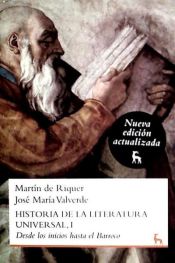 Historia De La Literatura Universal Jose Maria Valverde Martin De