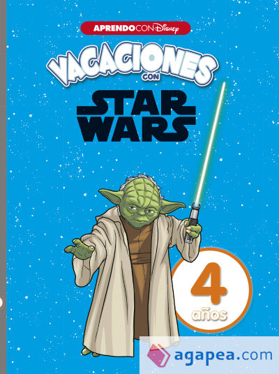 Vacaciones con Star Wars. 4 años (Aprendo con Disney)