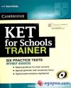 (11) CAMBRIDGE KET FOR SCHOOLS TRAINER BK