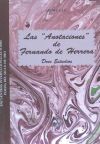 "ANOTACIONES" DE FERNANDO DE HERRERA (LAS). Doce estudios. IV Encuentro Internacional sobre Poesia del Siglo de Oro, Sevilla, 1996. Edic. B.Lopez Bueno.