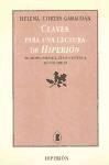 …Claves para una lectura de Hiperión. Filosofía, política, ética y estética en Hölderlin. (Cortés Gabaudan, Helena)