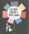 ¿De qué color es este libro?