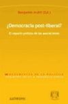 ¿Democracia post-liberal?