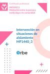 (MF1440_3). Intervenci&oacute;n en situaciones de aislamiento. SSCG0211