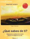 ¿Qué sabes de ti? Volumen 3