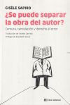 ¿Se puede separar la obra del autor?