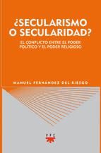 Portada de ¿Secularismo o secularidad? (Ebook)