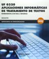 *UF 0320 Aplicaciones informáticas de tratamiento de textos