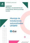 (UF0890/MF0822_2). Montaje de instalaciones automatizadas. ELEE0109