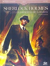 Portada de Sherlock Holmes y Los Vampiros De Londres Integral