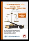 1550 Preguntas Test. Oposiciones Tramitación Procesal. Turno Libre.
