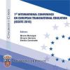 1st International Conference on European Transnational Education (ICEUTE 2010)