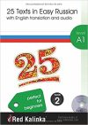 25 Texts in Easy Russian A1-2 + CD Audio