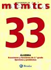 33. Ecuaciones y funciones de segundo grado