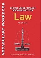 Portada de Check Your English Vocabulary for Law