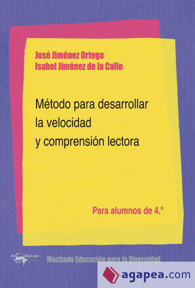 Método para desarrollar la velocidad y comprensión lectora, 4 Primaria