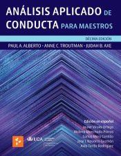 Portada de Análisis Aplicado de Conducta para Maestros [Paperback]