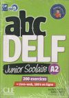 ABC DELF JUNIOR SCOLAIRE NIVEAU A2 + DVD + LIVRE-WEB
