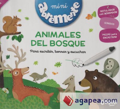 ABREMENTE ANIMALES DEL BOSQUE