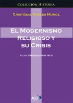 Portada de El modernismo religioso y su crisis. (Ebook)