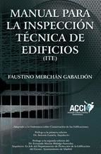 Portada de Manual para inspecciones Técnicas de edificios (I.T.E.) (Ebook)