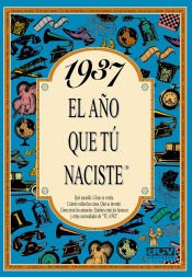 Portada de 1937 El año que tu naciste
