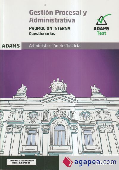 Cuestionarios Gestion Procesal y Administrativa, promocion interna