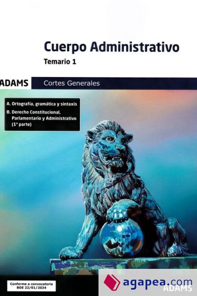 Temario 1 Cuerpo Administrativo de las Cortes Generales