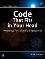 Portada de Code That Fits in Your Head: Heuristics for Software Engineering