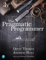 Portada de The Pragmatic Programmer: Your Journey to Mastery, 20th Anniversary Edition
