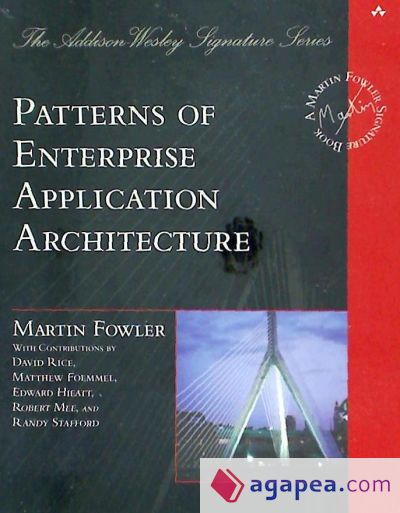 PATTERNS OF ENTERPRISE APPLICATION ARCHITECTURE - MARTIN FOWLER ...