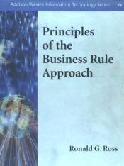 Portada de Principles of the Business Rule Approach
