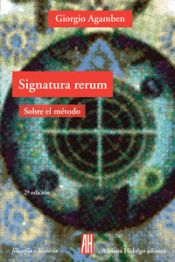 Portada de Signatura rerum