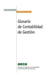 Portada de Glosario de Contabilidad de Gestión