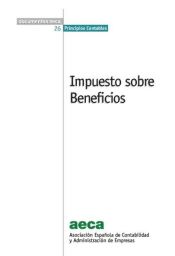 Portada de Impuesto sobre Beneficios