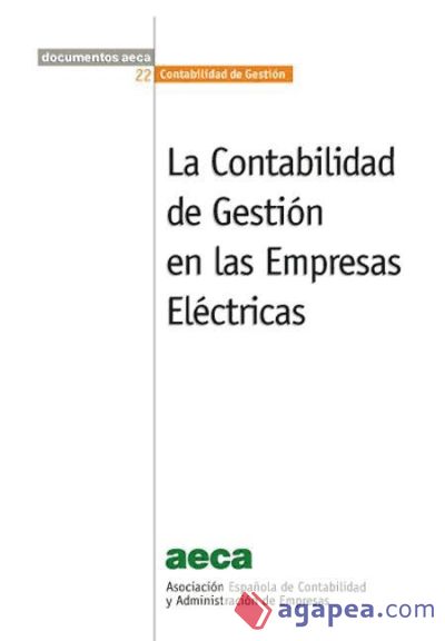 La Contabilidad de Gestión en las Empresas Eléctricas