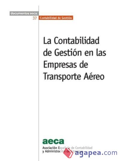 La Contabilidad de Gestión en las Empresas de Transporte Aéreo