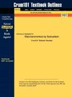 Portada de Studyguide for Macroeconomics by Samuelson, ISBN 9780072872064