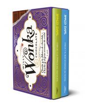 Portada de Estuche dorado de Willy Wonka (contiene: Charlie y la f&aacute;brica de chocolate y Charlie y el gran ascensor de cristal)