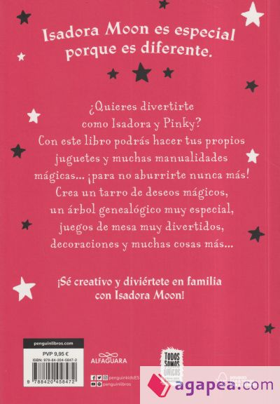 Diviértete con Isadora y Pinky. Juegos y actividades (Isadora Moon)