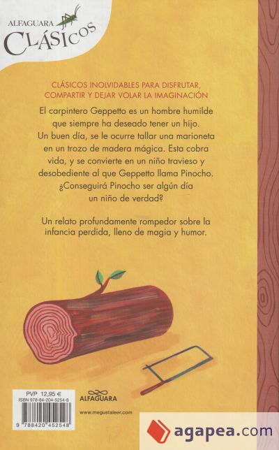 Las aventuras de Pinocho (Colección Alfaguara Clásicos)