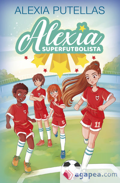 Alexia y las promesas del fútbol