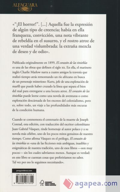 El coraz&oacute;n de las tinieblas