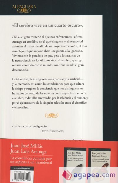 La conciencia contada por un sapiens a un neandertal