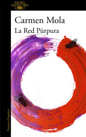 Portada de La red púrpura (Inspectora Elena Blanco 2). Incluye relato inédito de Alicia Giménez Bartlett