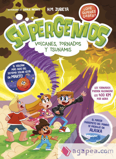 Supergenios: Volcanes, tornados y tsunamis