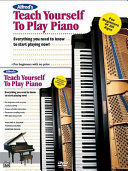 Portada de Alfred's Teach Yourself to Play Piano: Everything You Need to Know to Start Playing Now!, Book & DVD